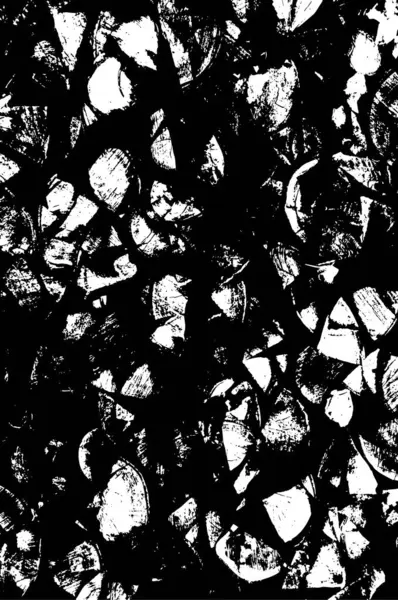 Grunge Fekete Fehér Városi Textúra Sablont Sötét Piszkos Por Overlay — Stock Vector
