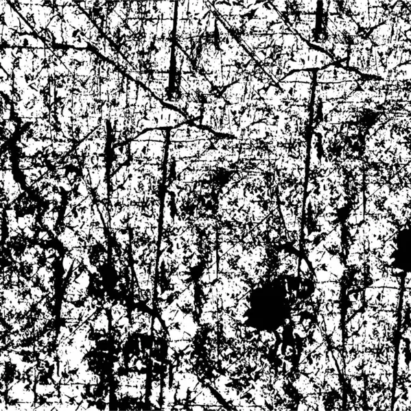 Поврежденная Накладываемая Текстура Треснувшей Бетонной Стены Асфальта Гранж Фон Абстрактная — стоковый вектор