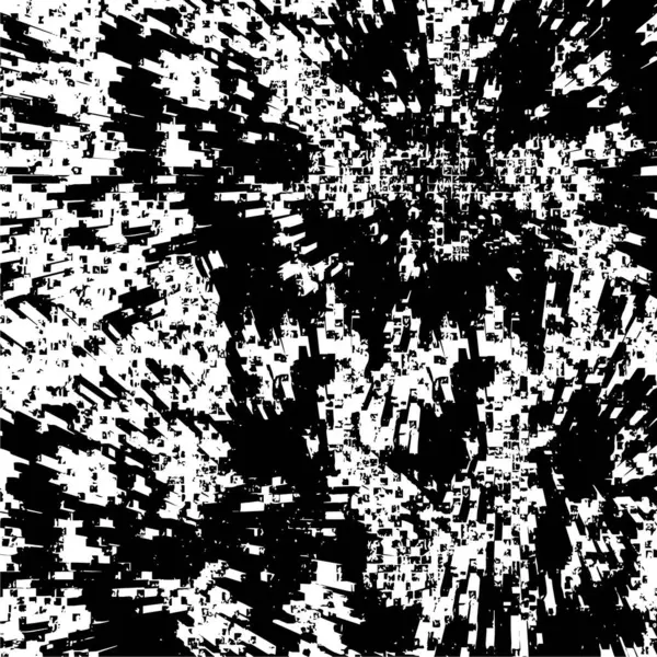 Donker Grunge Geometrische Patroon — Stockvector