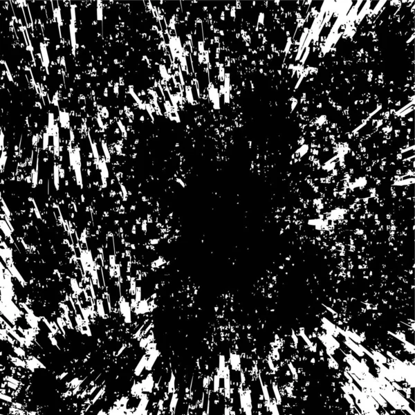 Texture Grunge Avec Gabarit Texture Noir Blanc — Image vectorielle