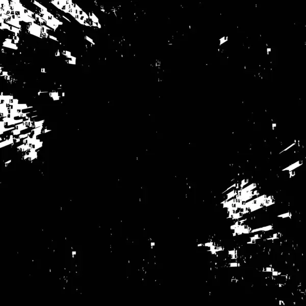 Fundo Grunge Abstrato Textura Monocromática Preto Branco Texturizado Fundo — Vetor de Stock