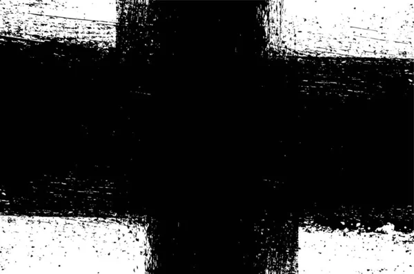 Černobílý Grunge Grunge Textura Kopírovat Prostor Pozadí Prach Drsné Prachové — Stockový vektor