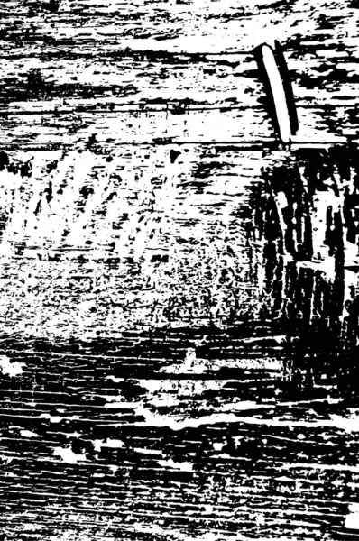 Grunge Plantilla Textura Vectorial Urbana Blanco Negro Oscuro Polvo Desordenado — Vector de stock