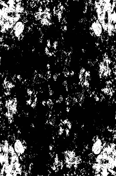 Černobílé Abstraktní Pozadí Monochromatická Struktura Teček Prasklin Prachu Skvrn Vzor — Stockový vektor
