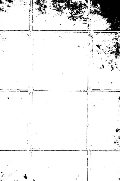 Черно Белый Абстрактный Фон Монохромная Текстура Точек Трещин Пыли Пятен — стоковый вектор