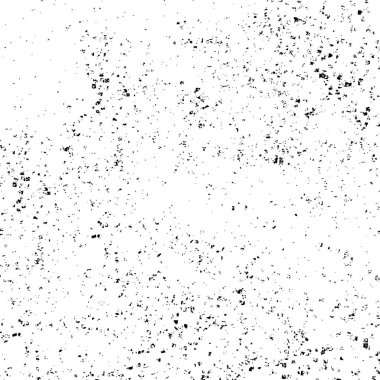 Siyah ve beyaz dokusunun Grunge arka planı. Elementlerin soyut deseni. Tek renkli baskı ve tasarım.