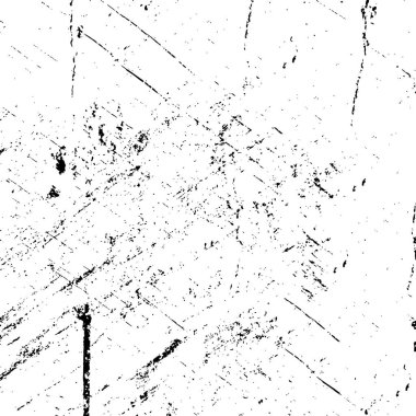 Grunge black and white pattern. Monochrome particles abstract texture. Background of cracks, scuffs, chips, stains, ink spots, lines. Dark design background surface. Gray printing element
