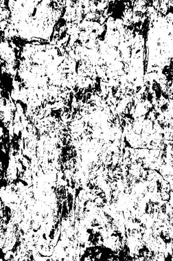 Grunge black and white pattern. Monochrome particles abstract texture. Background of cracks, scuffs, chips, stains, ink spots, lines. Dark design background surface. Gray printing element