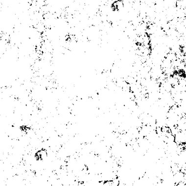 Grunge black and white pattern. Monochrome particles abstract texture. Background of cracks, scuffs, chips, stains, ink spots, lines. Dark design background surface. Gray printing element