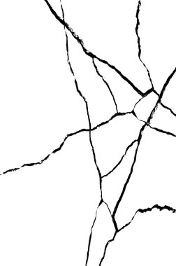 Grunge siyah ve beyaz model vektörü. Soyut arka plan monokromu. Elementler, çatlaklar, yongalar, çizgiler, kartvizit basımı için lekeler, çıkartmalar, kartvizitler, posterler ve tasarım için mürekkep