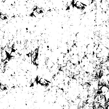 Pis çizikli Grunge monokrom deseni. Dokusu olan siyah beyaz arkaplan.