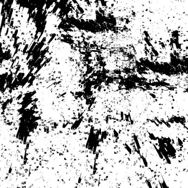 Karmaşık çizikli grafiksel monokrom deseni. Dokusu olan siyah beyaz arkaplan.