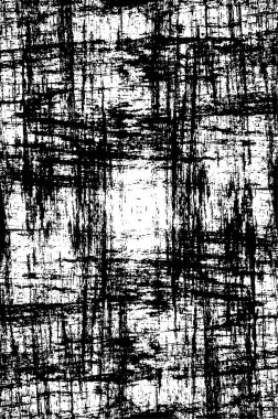 Tek renkli desenli çizikler. Dokusu olan siyah beyaz arkaplan.