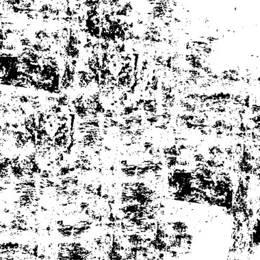 Çiziklerle karışık desen tasarımı. Dokusu olan siyah beyaz arkaplan.