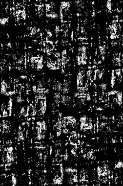 Dağınık çizikli basit desen tasarımı. Dokusu olan siyah beyaz arkaplan.