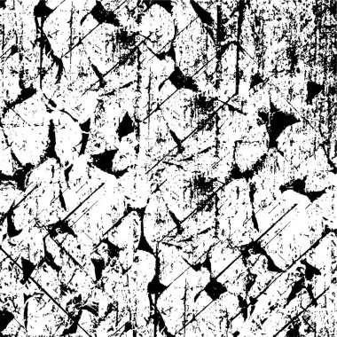 Dağınık lekeli pürüzlü bir kalıp. Dokusu olan siyah beyaz arkaplan.