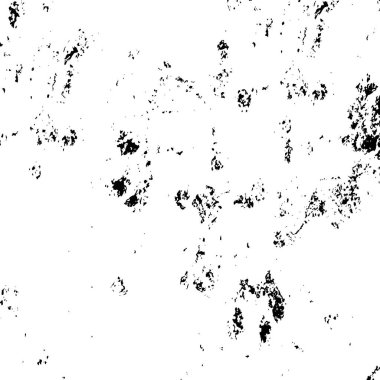 Dağınık darbelerle modern desen. Dokusu olan siyah beyaz arkaplan.