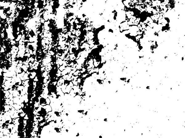 Siyah Beyaz Dokusunun Grunge Arka Planı Elementlerin Soyut Deseni Tek — Stok Vektör