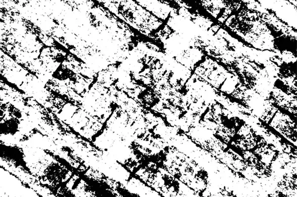 Grunge Black White Pattern Monochrome Particles Abstract Texture Background Cracks — Image vectorielle