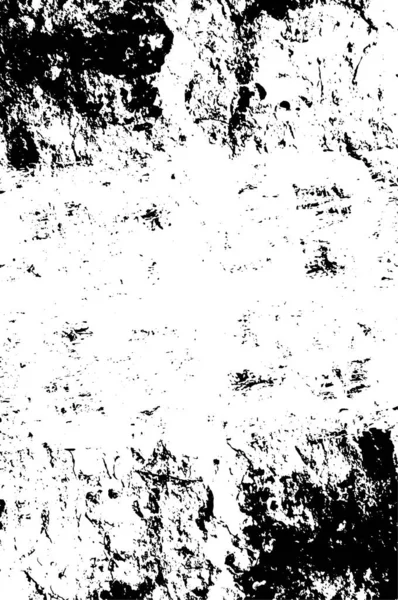 Grunge black and white pattern. Monochrome particles abstract texture. Background of cracks, scuffs, chips, stains, ink spots, lines. Dark design background surface. Gray printing element