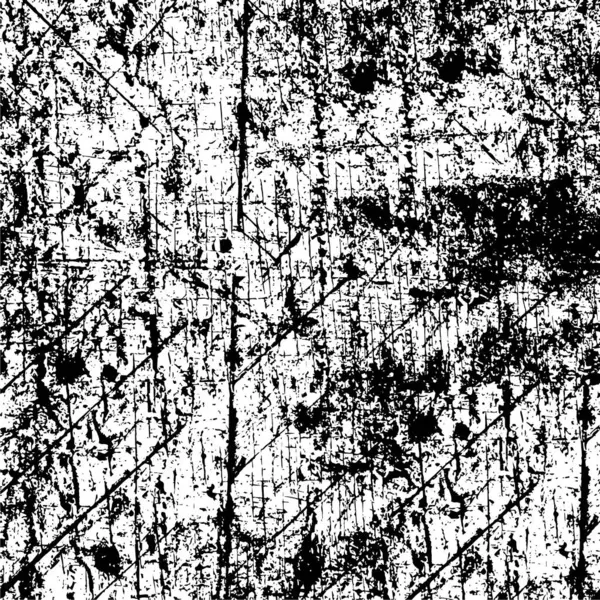Фон Черно Белой Текстуры Абстрактный Монохромный Узор Пятен Трещин Точек — стоковый вектор