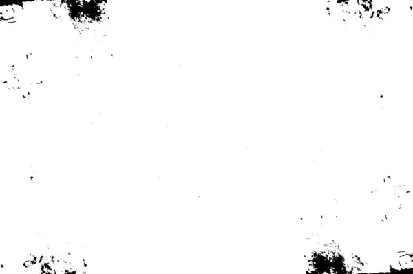 Pozadí Černobílé Textury Abstraktní Monochromatický Vzor Skvrn Prasklin Teček Čipů — Stockový vektor