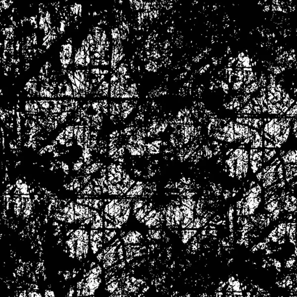 Abstraktní Monochromatické Grunge Pozadí Černobílý Vzor Vinobraní — Stockový vektor