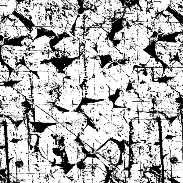 Fond Grunge Noir Blanc Texture Vectorielle Abstraite Des Taches Encre — Image vectorielle