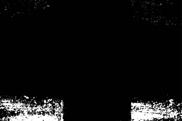 Чорно Білий Гранжевий Фон Абстрактна Векторна Текстура Чорнильних Плям Вінтажні — стоковий вектор