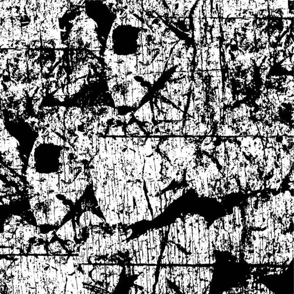 Černobílé Grunge Pozadí Abstraktní Vektorová Struktura Inkoustových Skvrn Ročníkové Prvky — Stockový vektor
