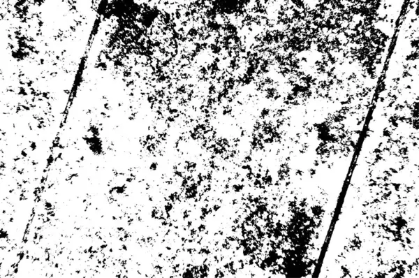 Художественный Узор Простыми Царапинами Черно Белый Фон Текстурой — стоковый вектор