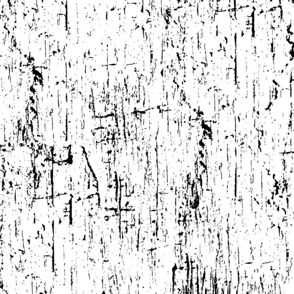 Шаблон Простыми Царапинами Черно Белый Фон Текстурой — стоковый вектор