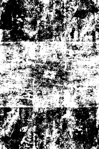 Patroon Met Eenvoudige Krassen Zwart Witte Achtergrond Met Textuur — Stockvector