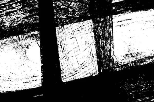 Modèle Grunge Avec Des Rayures Simples Fond Noir Blanc Avec — Image vectorielle