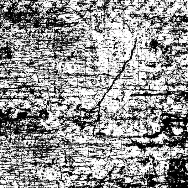 Глиняный Монохромный Узор Неровными Царапинами Черно Белый Фон Текстурой — стоковый вектор