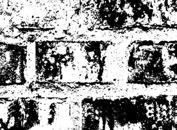 Графічний Монохромний Візерунок Безладними Подряпинами Чорно Білий Фон Текстурою — стоковий вектор