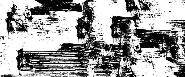 Монохромный Графический Дизайн Плаката Царапинами Черно Белый Фон Текстурой — стоковый вектор