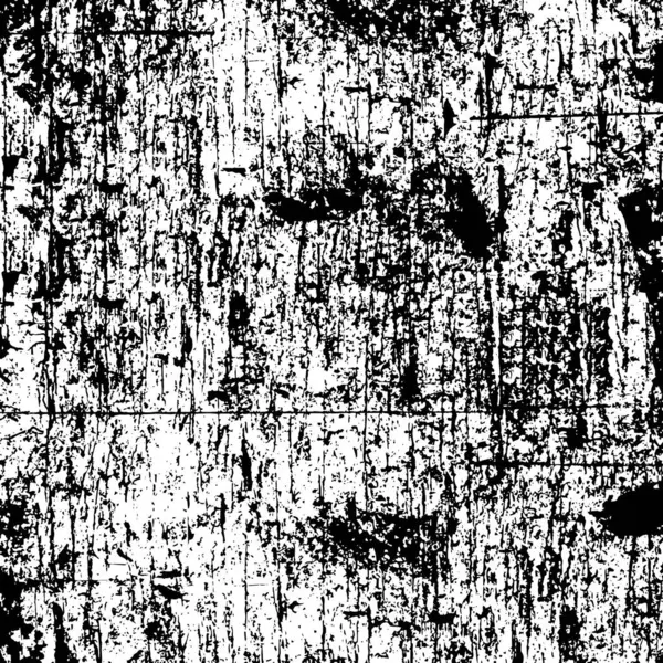 Грубый Дизайн Царапинами Черно Белый Фон Текстурой — стоковый вектор