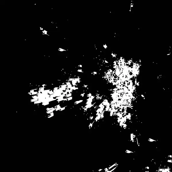 Conception Rugueuse Avec Des Rayures Fond Noir Blanc Avec Texture — Image vectorielle