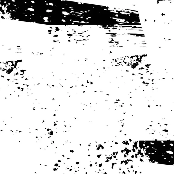Грубый Дизайн Царапинами Черно Белый Фон Текстурой — стоковый вектор