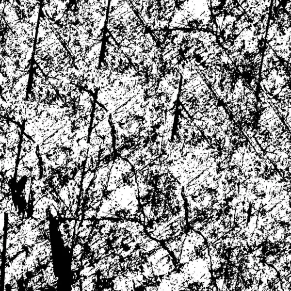Простой Дизайн Шаблона Мелкими Царапинами Черно Белый Фон Текстурой — стоковый вектор