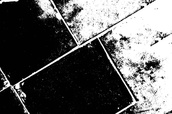 Monochrome Patten Mit Unordentlichen Kratzern Schwarz Weißer Hintergrund Mit Textur — Stockvektor