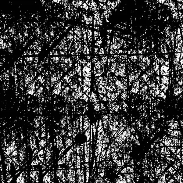 Affiche Monochrome Avec Des Rayures Désordonnées Fond Noir Blanc Avec — Image vectorielle