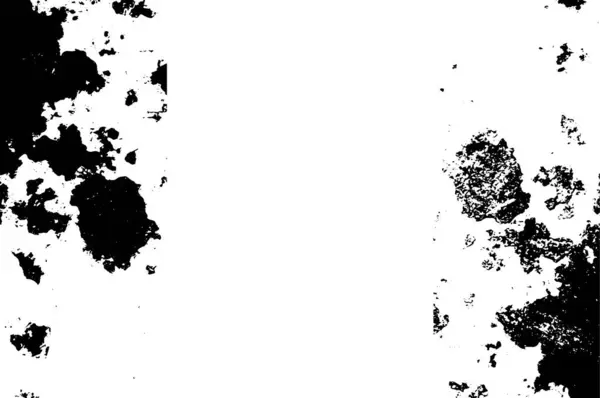 Monokróm Poszter Rendetlen Karcolásokkal Fekete Fehér Háttér Textúra — Stock Vector