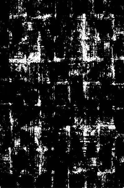 Raues Muster Mit Unordentlichen Flecken Schwarz Weißer Hintergrund Mit Textur — Stockvektor