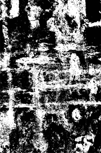Грубый Монохромный Рисунок Грязными Штрихами Черно Белый Фон Текстурой — стоковый вектор