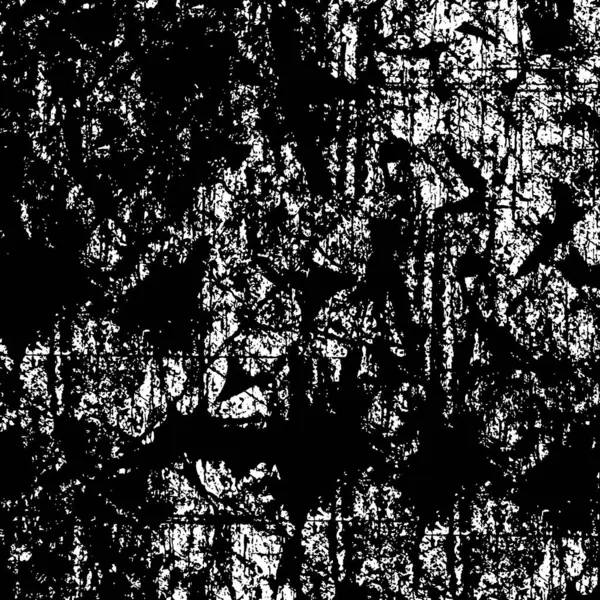 Mustavalkoinen Abstrakti Grunge Tausta Vektorikuvaus — vektorikuva