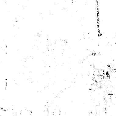 Grunge siyah beyaz desen. Monokrom parçacıkları soyut doku. Çatlakların, sürtünmelerin, çiplerin, lekelerin, mürekkep lekelerinin, çizgilerin arkaplanı.