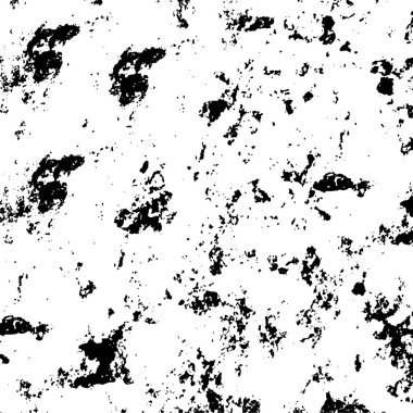Grunge black and white pattern. Monochrome particles abstract texture. Background of cracks, scuffs, chips, stains, ink spots, lines. Dark design background surface. Gray printing element