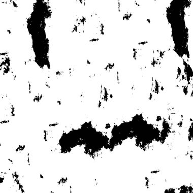 Grunge black and white pattern. Monochrome particles abstract texture. Background of cracks, scuffs, chips, stains, ink spots, lines. Dark design background surface. Gray printing element